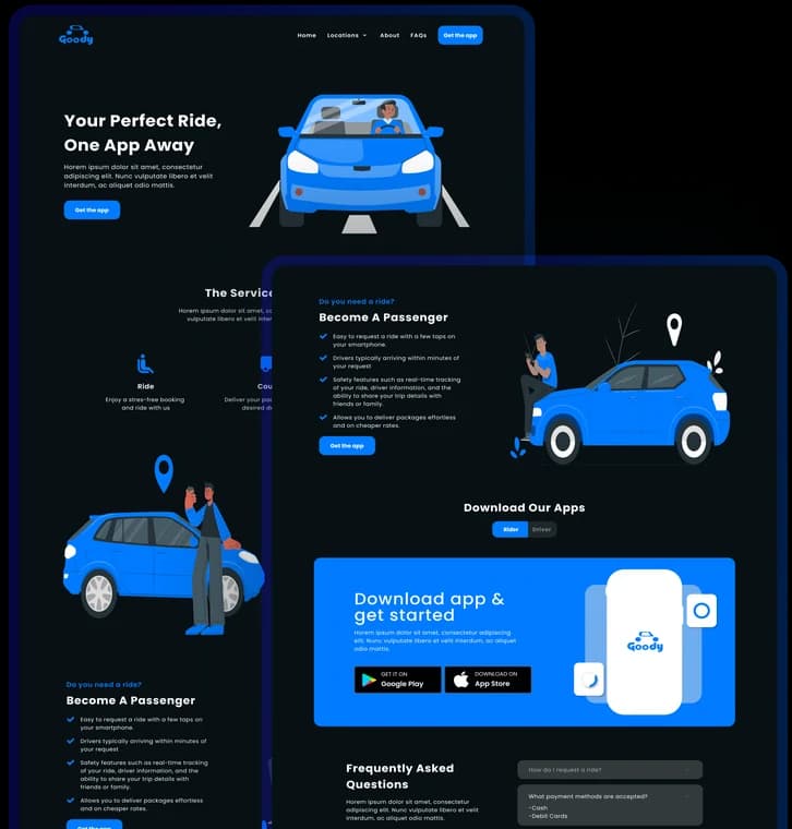 Goody App: Where Every Ride Meets Reliability